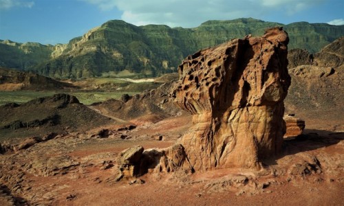 Zdjcie IZRAEL / Eilat / Timna Park / Rzeba natury