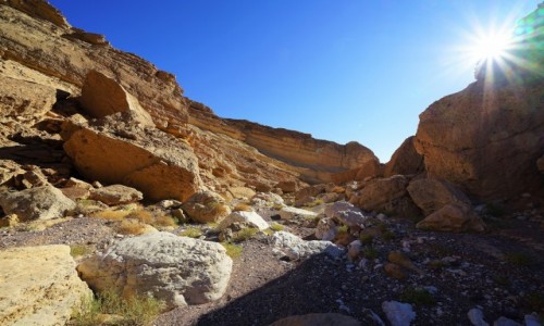 Zdjcie IZRAEL / Eilat / Czerwony Kanion, Wadi Shani / Pod soce