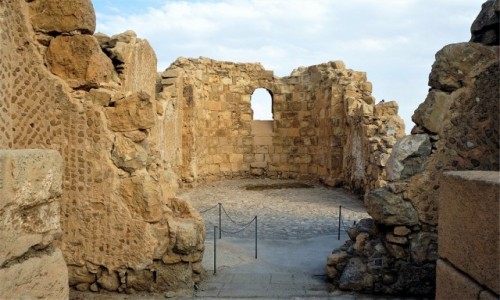 Zdjcie IZRAEL / Morze Martwe / Masada / Ruiny wityni