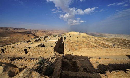 Zdjecie IZRAEL / Morze Martwe / Masada / Ruiny twierdzy