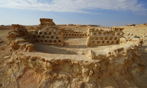 Zdjcie IZRAEL / Morze Martwe / Masada / Kolumbarium