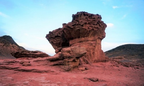 Zdjcie IZRAEL / Eilat  / Timna Park / Skalny smardz