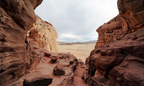 Zdjcie IZRAEL / Eilat  / Timna Park / cieka wrd ska