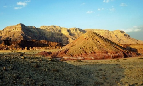 Zdjcie IZRAEL / Eilat / Timna Park  / W zachodzcym socu