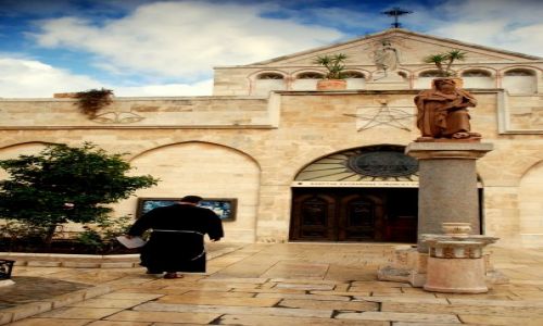 Zdjecie IZRAEL / jerozolima  / Jerusalem / mnich 