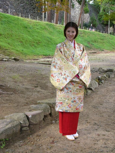 Zdjęcia: Matsue, Honshu, Strój kobiecy, JAPONIA Zdjęcia: Matsue, Honshu, Strój kobiecy, JAPONIA