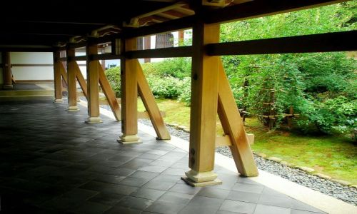 Zdjęcie JAPONIA / Kioto  / temple / architektoniczny ład