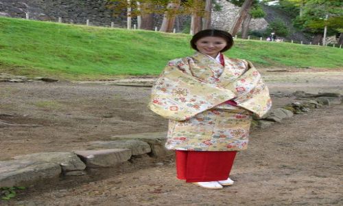 Zdjcie JAPONIA / Honshu / Matsue / Strj kobiecy