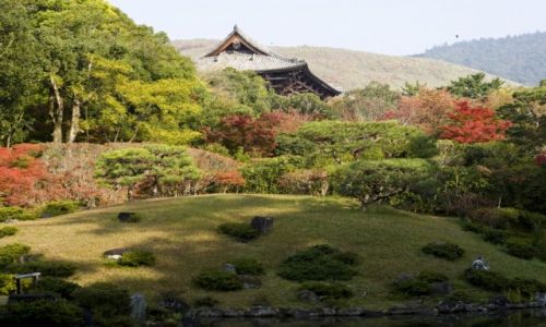 Zdjecie JAPONIA / Nara / Isuien Garden / jesiennie