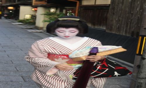 Zdjcie JAPONIA / Kioto / Gion / Gejsza (geiko)