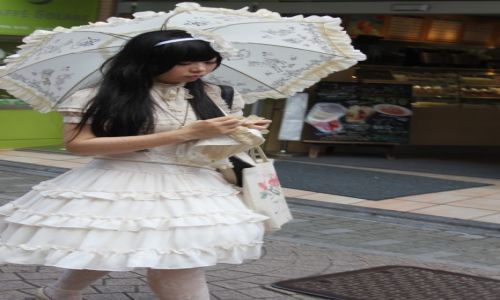 Zdjęcie JAPONIA / Tokio / Harajuku / Gothic lolita