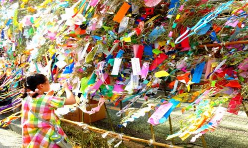 Zdjecie JAPONIA / Tokio / Tokio / Tanabata