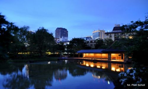 Zdjecie JAPONIA / Akasaka / Tokyo / Malutki park