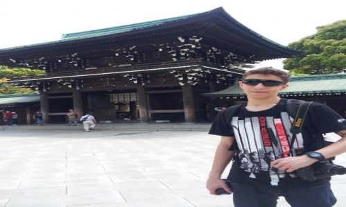 Zdjecie JAPONIA / Tokyo Meiji Jingū / Tokyo / Ja w Meiji Jingū