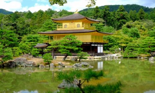 Zdjecie JAPONIA / Honsiu / Kioto / Zoty Paac