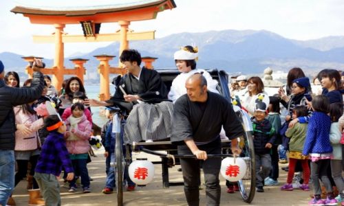 Zdjcie JAPONIA / okolice Hiroszimy / Miyajima / Japoski lub