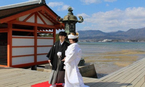 Zdjcie JAPONIA / - / Miyajima / Japoski lub c.d.