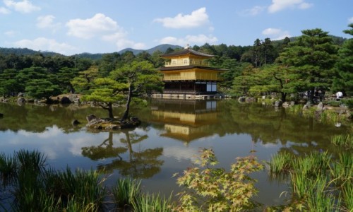 Zdjcie JAPONIA / Kyoto / Kinkaku-ji / Zoty Pawilon