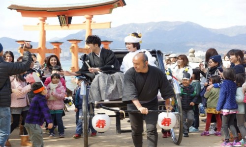 Zdjęcie JAPONIA / Chūgoku / Wyspa Miyajima / Japoński ślub