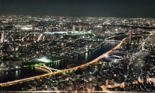 Zdjcie JAPONIA / HONSIU / TOKYO / Widok ze SKY TREE