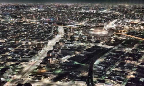 Zdjęcie JAPONIA / HONSIU / TOKYO / Widok ze SKY TREE