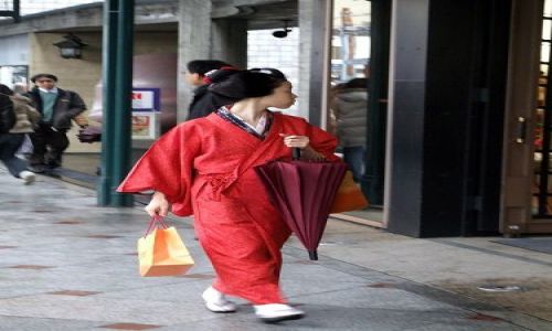 Zdjecie JAPONIA / Kioto / Kioto / Maiko