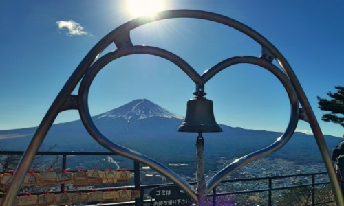 Zdjcie JAPONIA / Fuji Five Lakes / Mount Tenjo / Pocztwkowo