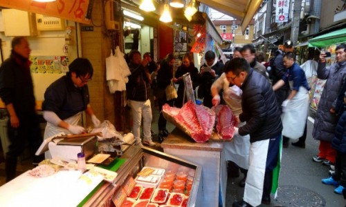 Zdjęcie JAPONIA / Tokio / Tsukiji / Będzie sushi