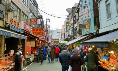 Zdjęcie JAPONIA / Tokio / Tsukiji / Targ rybny Tsukiji