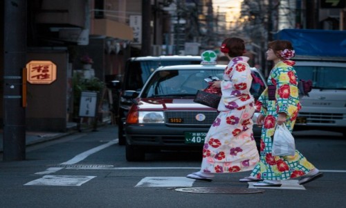 Zdjęcie JAPONIA / Kansai  / Kyoto / Street