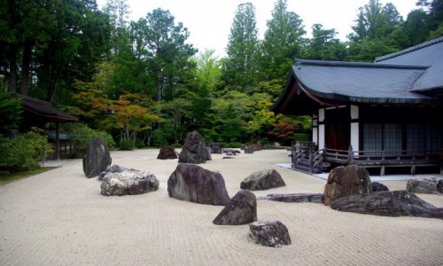 Zdjecie JAPONIA / Wakayama / Koyasan / Banryutei Ogrd Skalny
