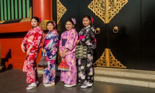 Zdjcie JAPONIA / Tokio / Tokio / Pewnego popoudnia w Senso-ji