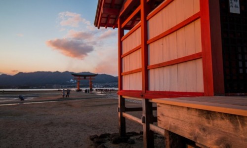 Zdjcie JAPONIA / Hiroshima / Miyajima / Itsukishima-jinja