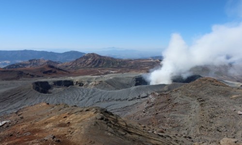 Zdjęcie JAPONIA / Aso  / Mont Aso / Mount Aso - Nakadake