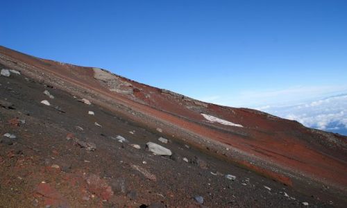 Zdjęcie JAPONIA / brak / Fuji San / zbocze