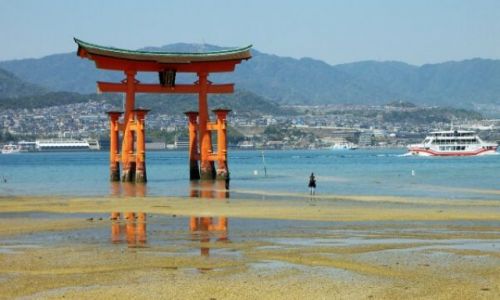 Zdjecie JAPONIA / Hiroshima / Hiroshima / brama