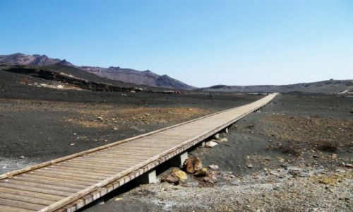 Zdjęcie JAPONIA / Aso San / San / czarna pustynia