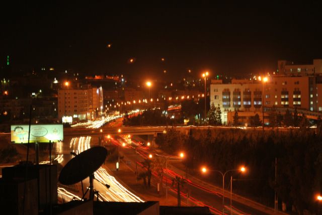 Zdjęcia: Amman, Amman, Stolica Jordani nocą, JORDANIA Zdjęcia: Amman, Amman, Stolica Jordani nocą, JORDANIA