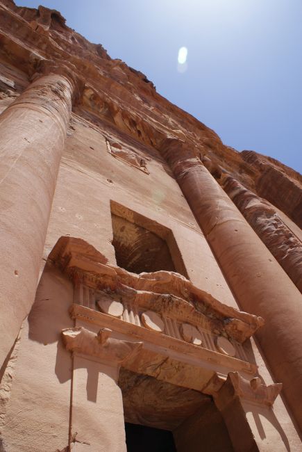 Zdjęcia: Petra, Jordania, Świątynia, JORDANIA Zdjęcia: Petra, Jordania, Świątynia, JORDANIA