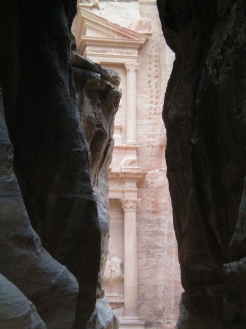 Zdjęcia: Petra, Jordania, już widać....., JORDANIA Zdjęcia: Petra, Jordania, już widać....., JORDANIA