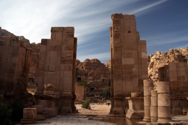 Zdjęcia: Petra, Petra, Nieco rzymskich wpływów, JORDANIA Zdjęcia: Petra, Petra, Nieco rzymskich wpływów, JORDANIA