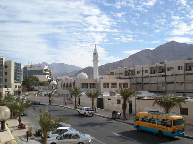 Zdjęcia: Aqaba, Aqaba, Panorama Aqaby, JORDANIA Zdjęcia: Aqaba, Aqaba, Panorama Aqaby, JORDANIA