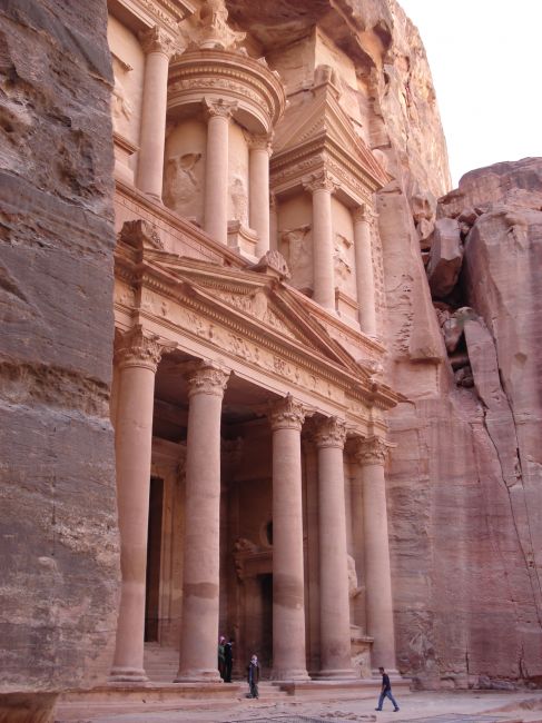 Zdjęcia: Petra, Ma an, Khazneh w całej okazałości, JORDANIA Zdjęcia: Petra, Ma an, Khazneh w całej okazałości, JORDANIA