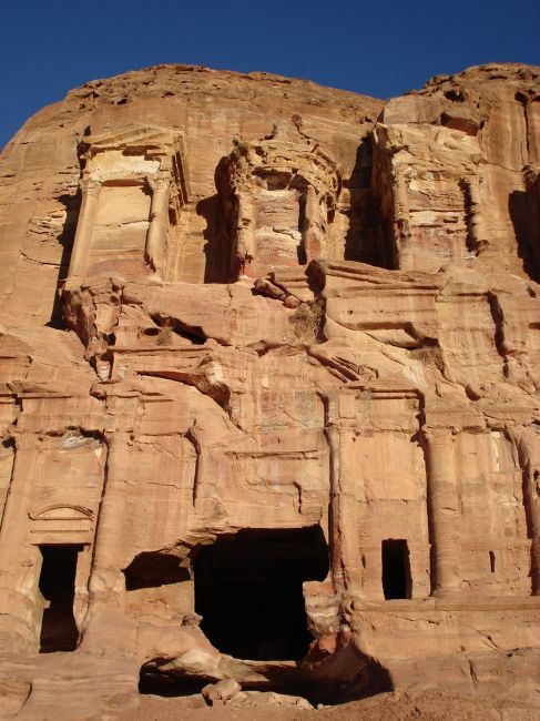 Zdjęcia: Petra, Ma an, Tzw. Grobowiec Koryncki, JORDANIA Zdjęcia: Petra, Ma an, Tzw. Grobowiec Koryncki, JORDANIA