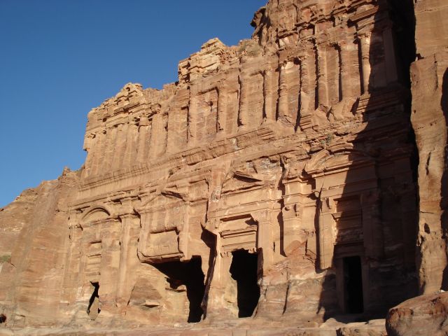 Zdjęcia: Petra, Ma an, Grobowiec Pałacowy, JORDANIA Zdjęcia: Petra, Ma an, Grobowiec Pałacowy, JORDANIA