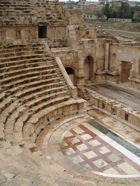 Zdjęcia: Jarash, Jarash, Jarash - Teatr Północny, JORDANIA Zdjęcia: Jarash, Jarash, Jarash - Teatr Północny, JORDANIA