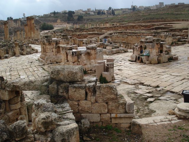 Zdjęcia: Jarash, Jarash, Centrum starożytnego miasta, JORDANIA Zdjęcia: Jarash, Jarash, Centrum starożytnego miasta, JORDANIA