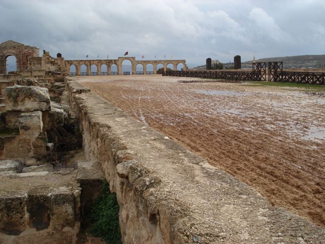 Zdjęcia: Jarash, Jarash, Starożytny Hipodrom, JORDANIA Zdjęcia: Jarash, Jarash, Starożytny Hipodrom, JORDANIA
