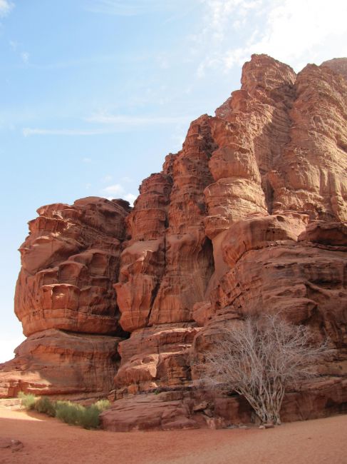 Zdjęcia: Pustynia, Wadi Rum, Ostaniec, JORDANIA Zdjęcia: Pustynia, Wadi Rum, Ostaniec, JORDANIA