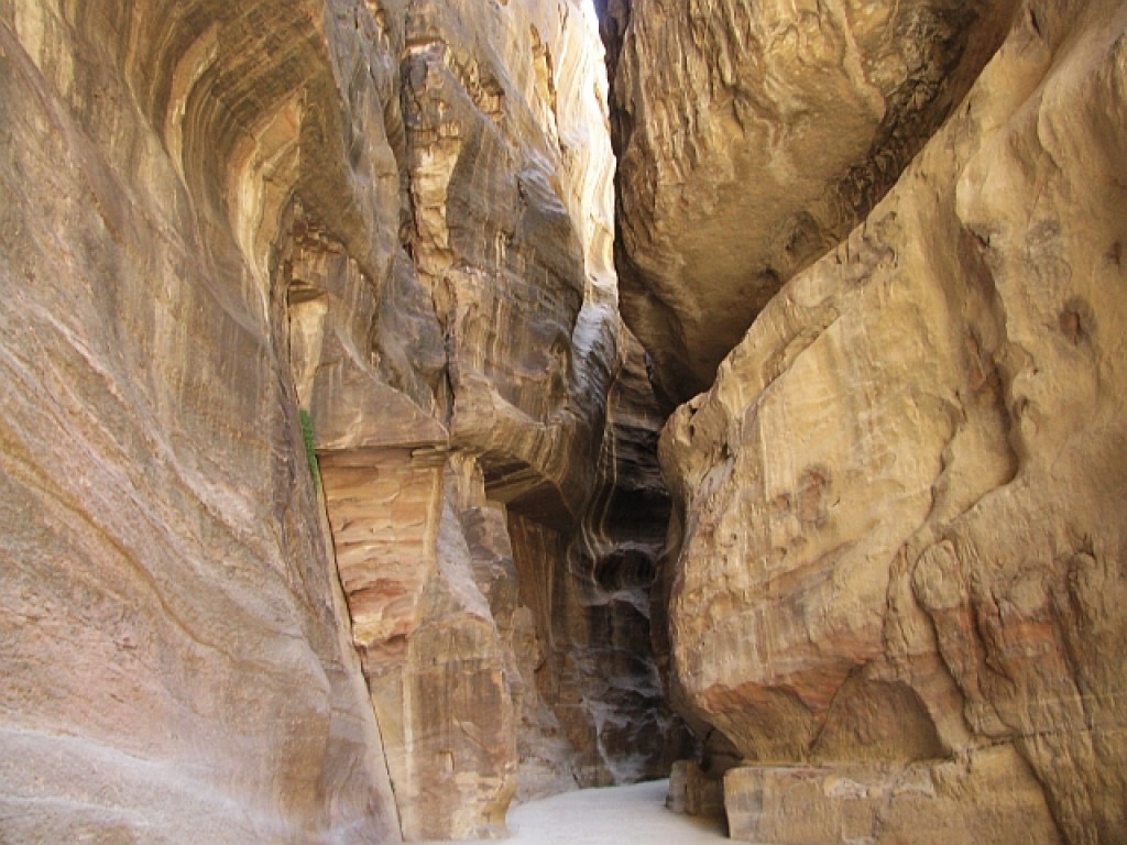 Zdjęcia: Petra, ., kanion As - Siq wejście do Petry, JORDANIA Zdjęcia: Petra, ., kanion As - Siq wejście do Petry, JORDANIA